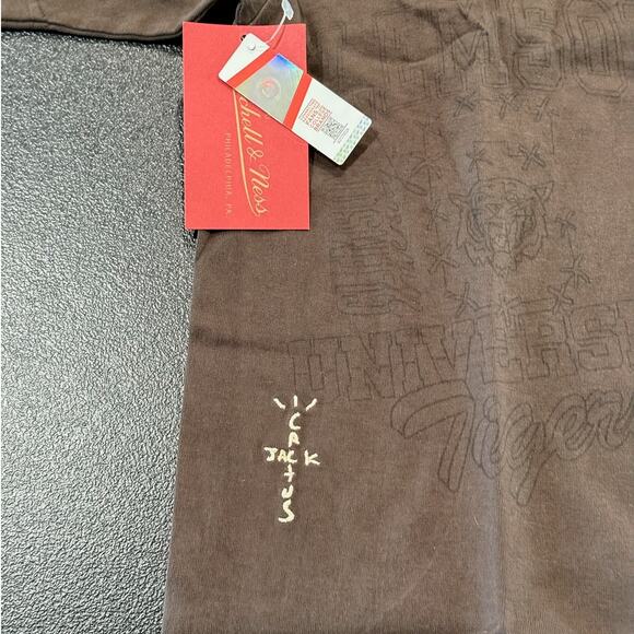 Cactus Jack by Travis Scott x Mitchell & Ness Clemson University Tee *NWT*SZ M - Picture 6 of 11